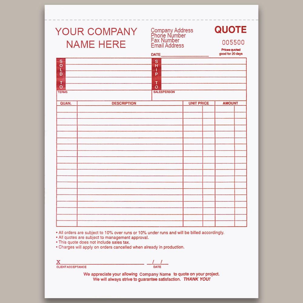 Business Forms
